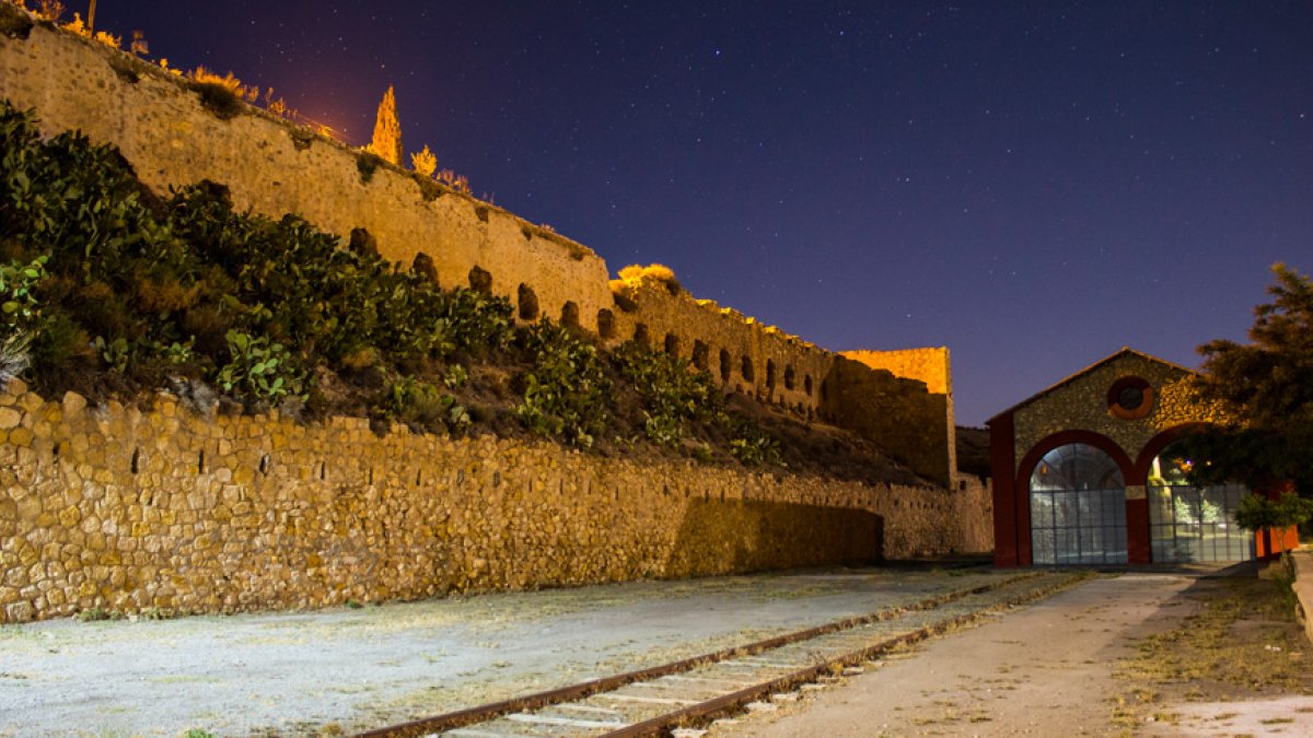 Estación de Serón, donde tendrá lugar el evento.