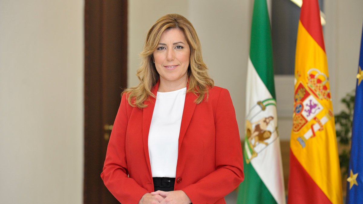 Susana Díaz, presidenta de la Junta de Andalucía.