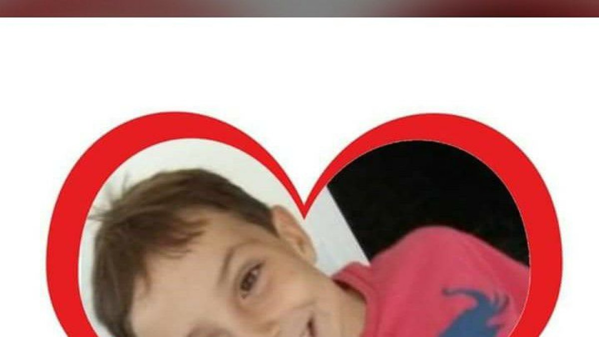 Una de las imágenes de apoyo al pequeño Gabriel Cruz Ramírez.