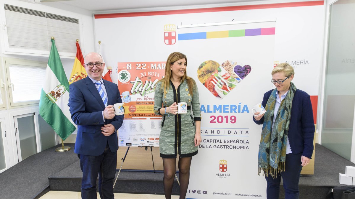 La concejal Carolina Lafita durante la presentación