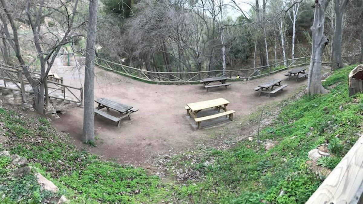 Merendero de Los Murtales en la sierra de Turre.