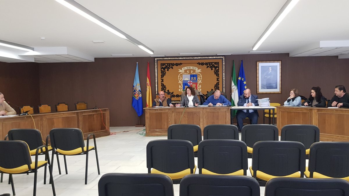 Pleno extraordinario celebrado la pasada semana.