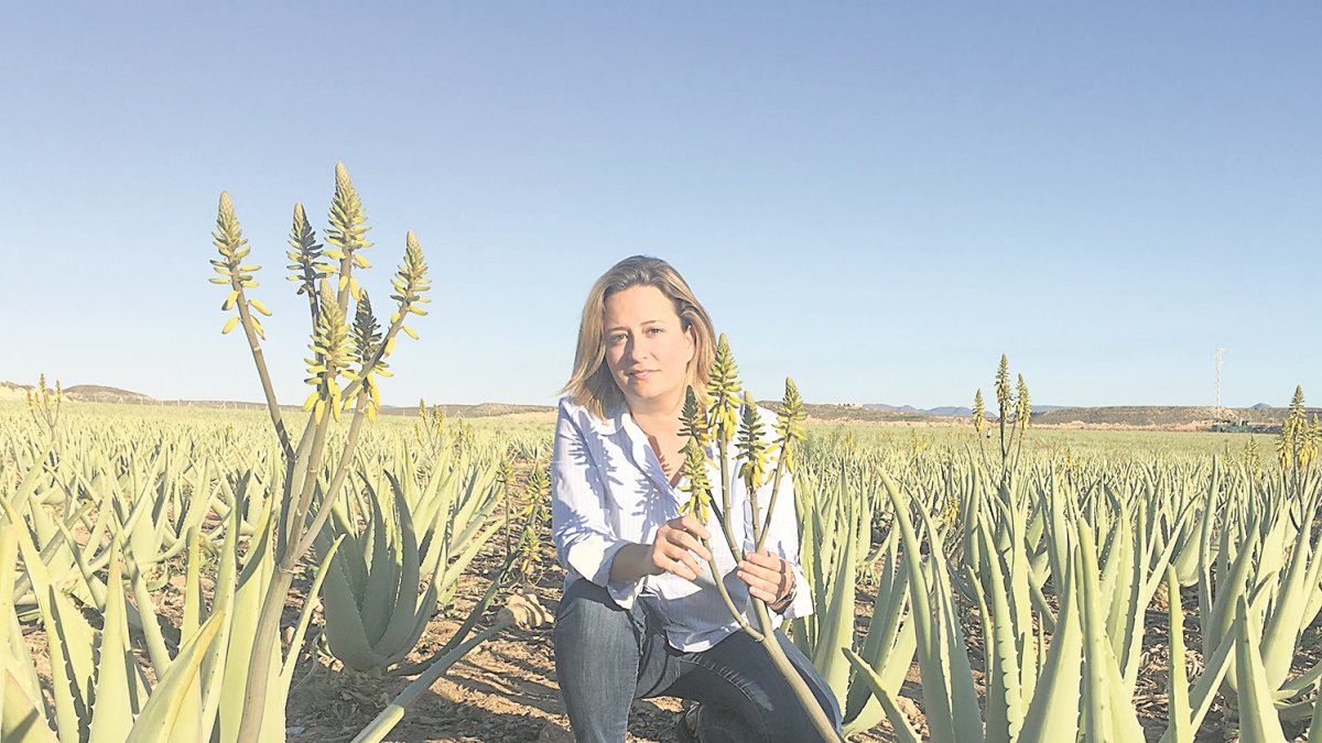 Teresa Navarro, agricultora y profesora.