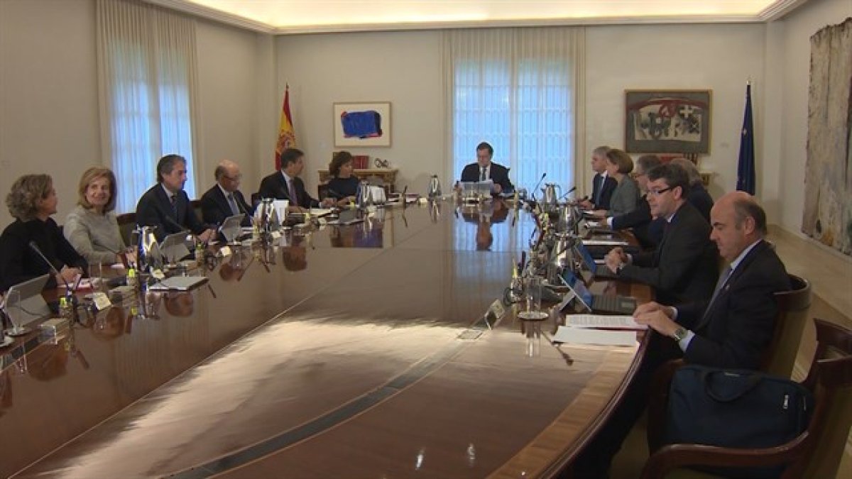 Reunión del Consejo de Ministros en una imagen de archivo.