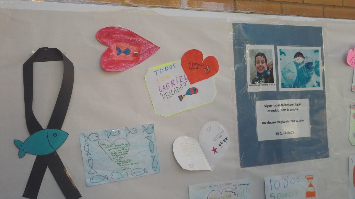 Dibujos dedicados al pequeño Gabriel.