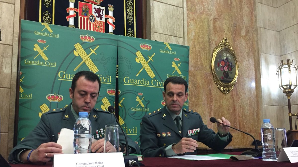 Juan Jesús Reina y José Hernández Mosquera, esta mañana en rueda de prensa.