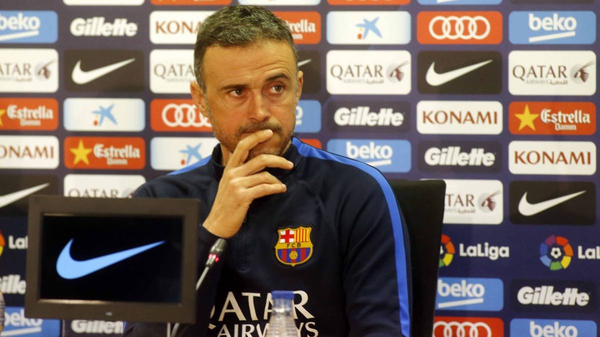 Luis Enrique ha hablado claro.