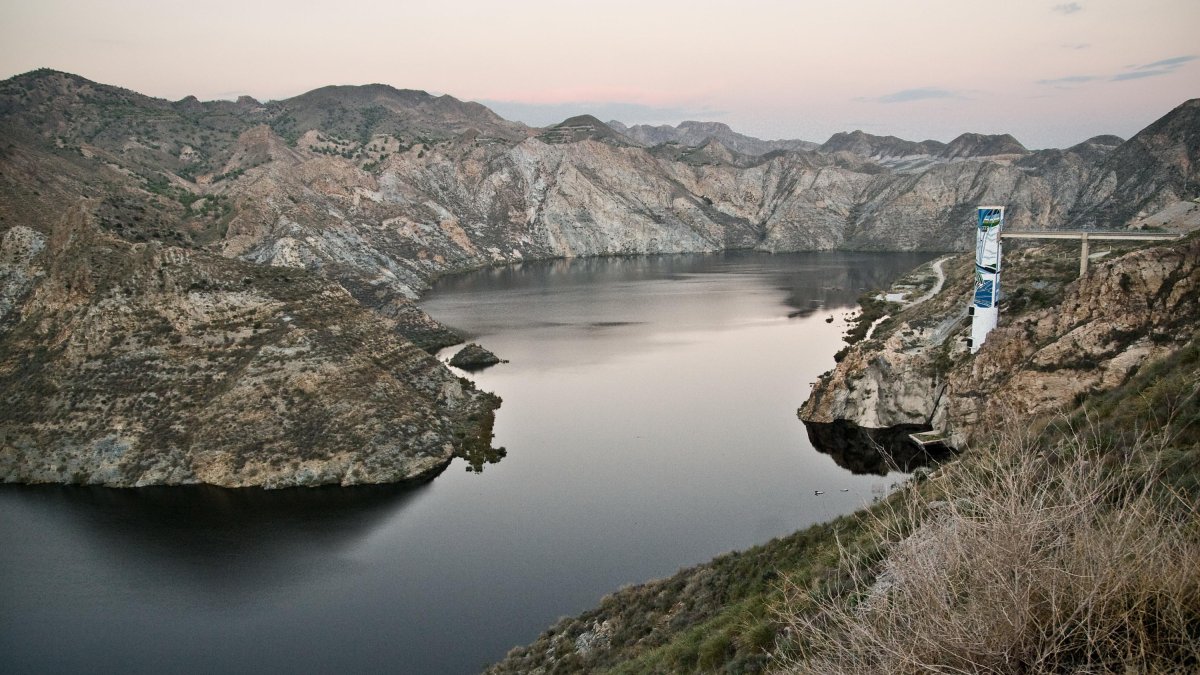 Embalse del pantano de Cuevas del Almanzora. Foto: J. Guerrero Linares