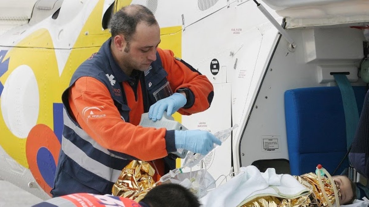 Una intervención realizada por el 112.