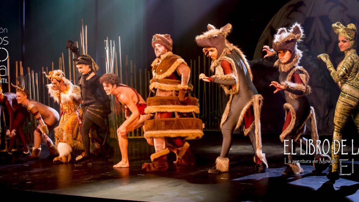 Imagen del Musical Las Aventuras de Mowgli inspirado en El Libro de la Selva