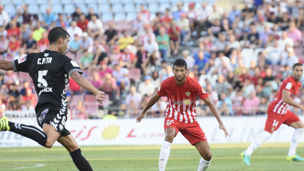 Joaquín en el Almería-Lugo.