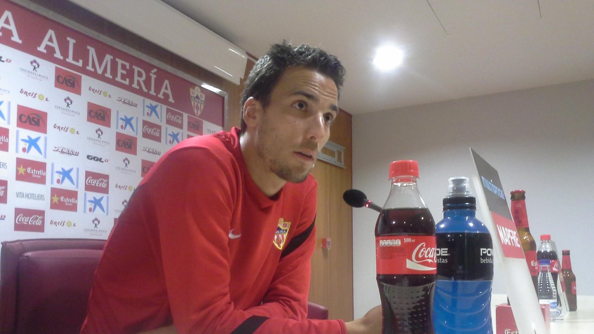 Óscar Díaz en su etapa de rojiblanco.