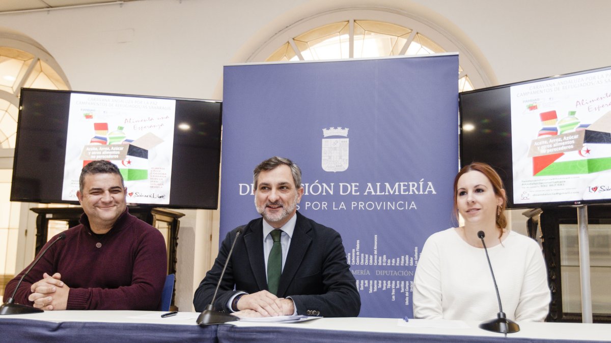 Imagen de la rueda de prensa.