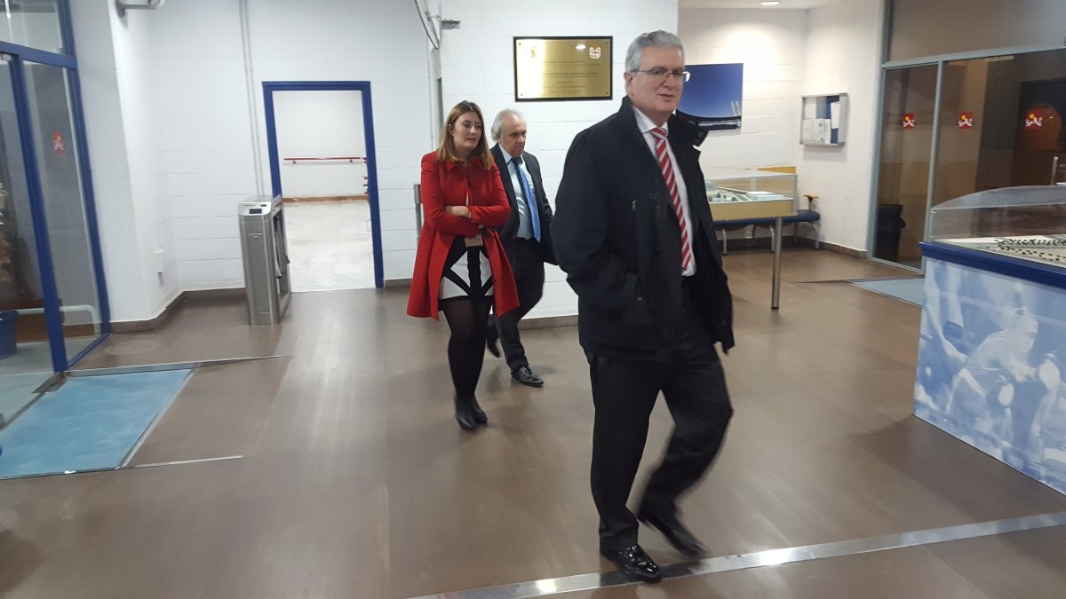 Bonillo, Lorena y Alfonso García.