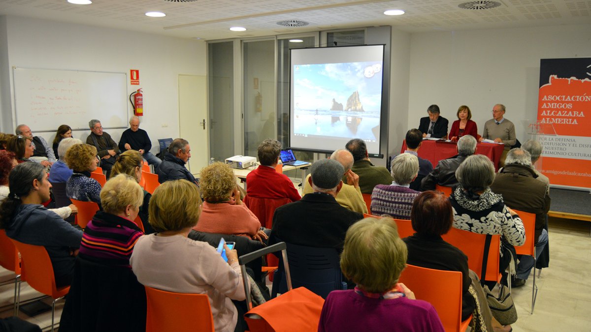 Un momento de la asamblea.