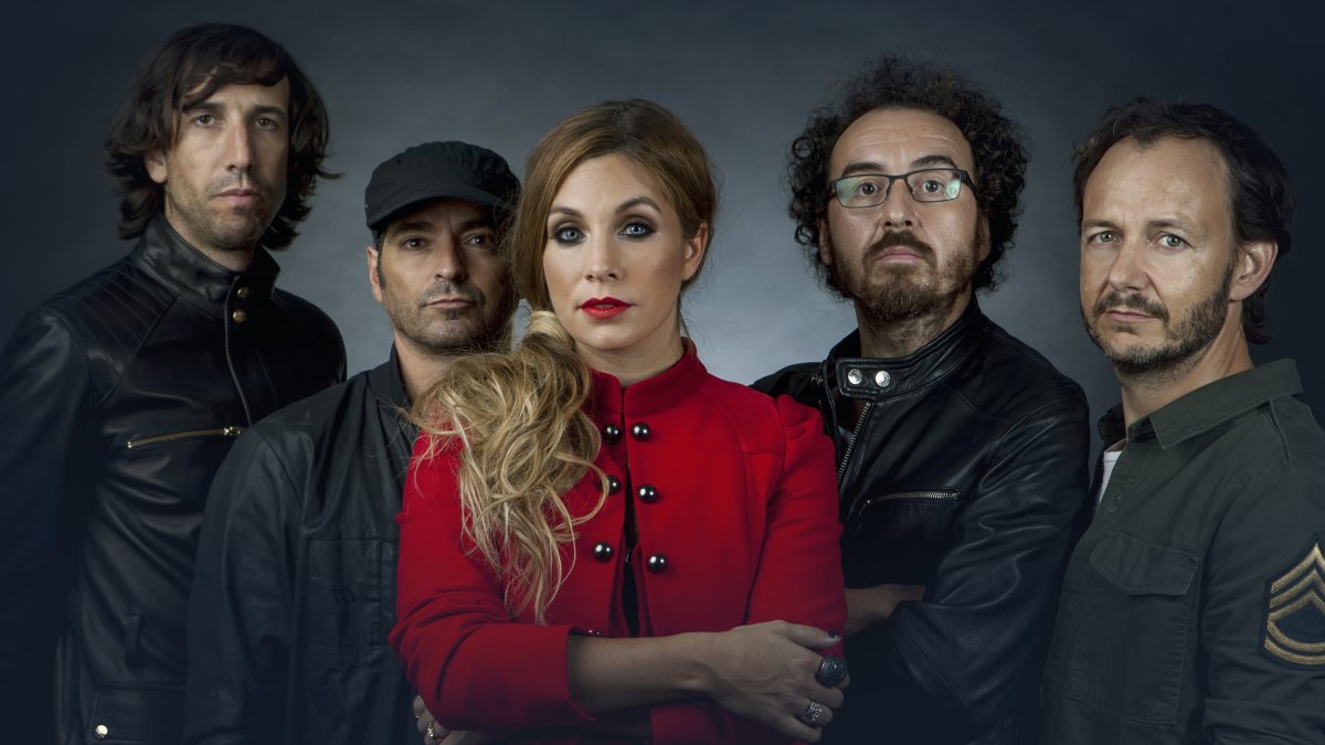 Leire Martínez es la voz de La Oreja de Van Gogh, que hoy regresa a Roquetas.