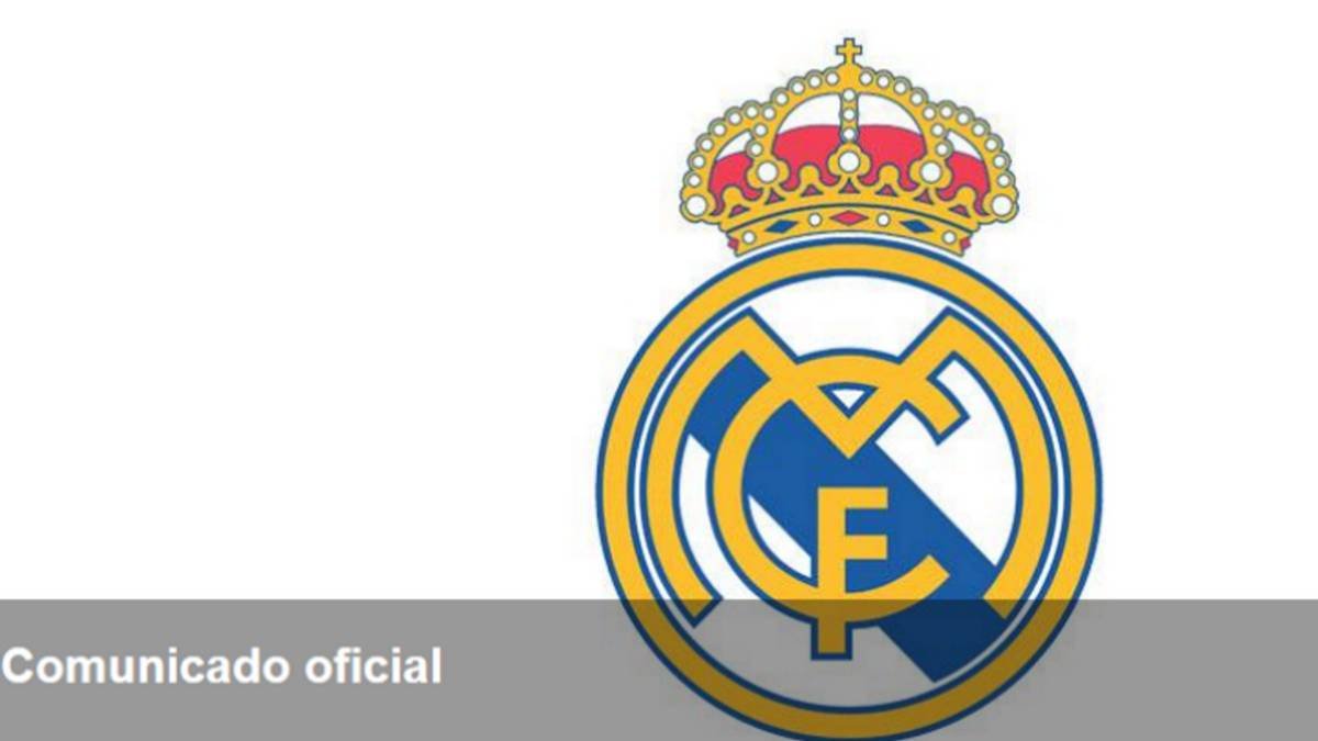 El escudo del Real Madrid.