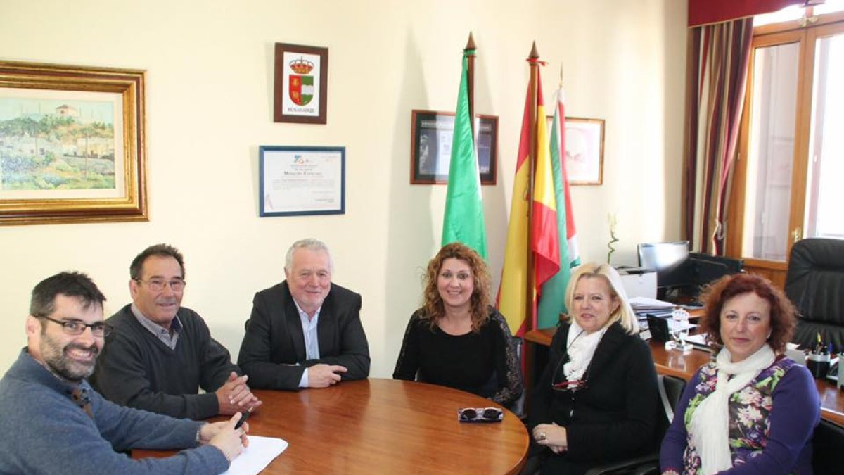 Reunión celebrada entre el Ayuntamiento y el Consorcio de Transporte.