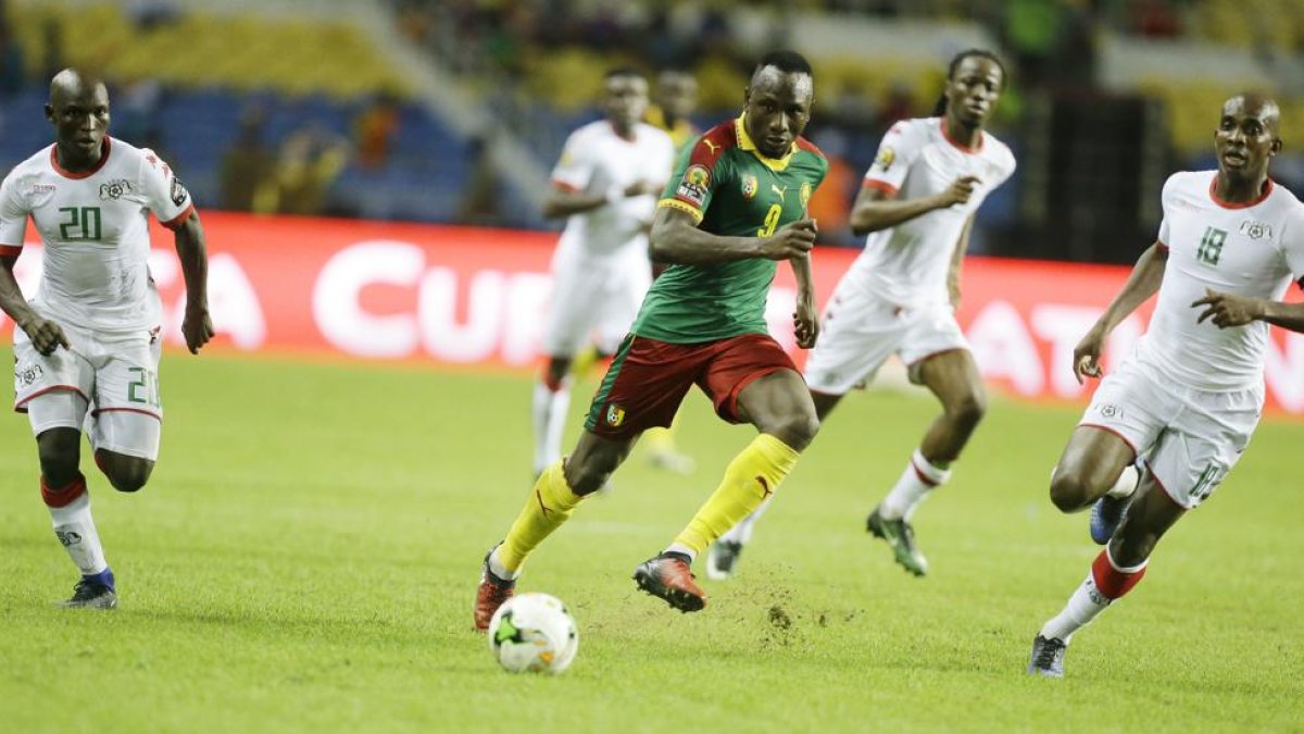 Imagen del estreno de Burkina Faso en la Copa de África.