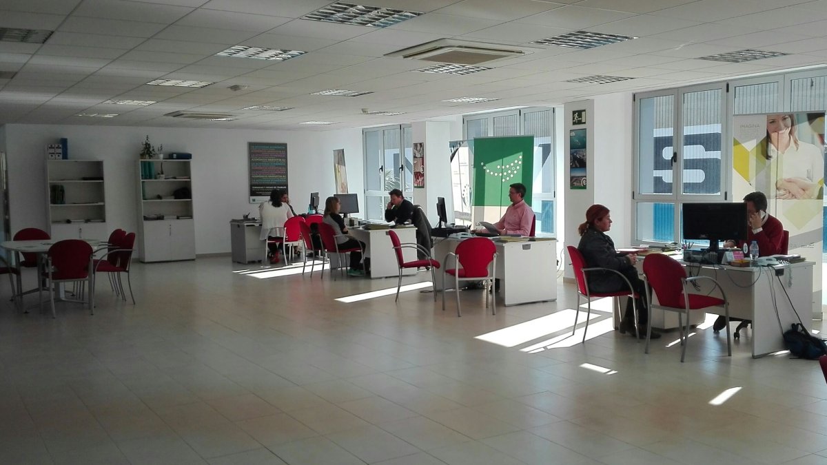 Nuevas instalaciones del CADE de Almería en su sede del Puerto de Almería.