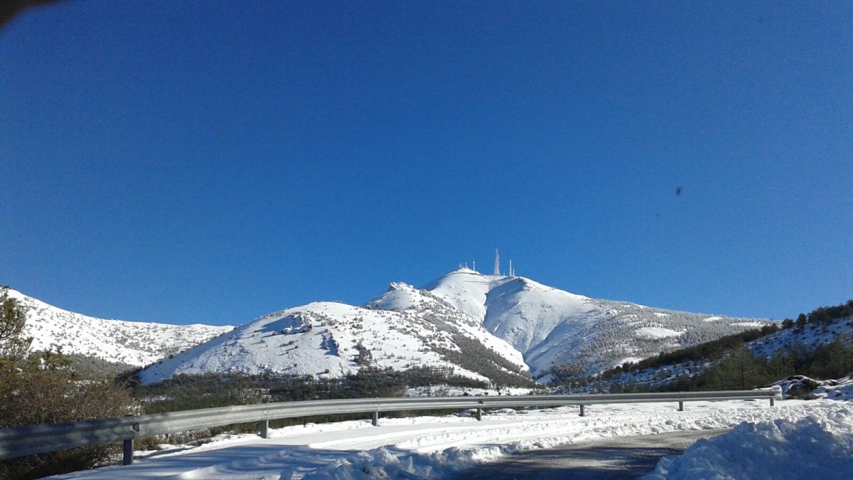 Imagen de archivo de las carreteras de la provincia.