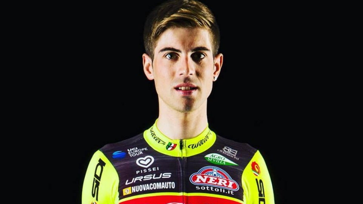 Cristian Rodríguez con los colores del Wilier Triestina - Selle Italia.
