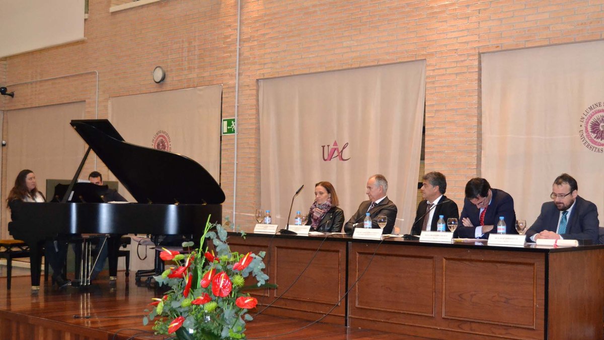 Acto en la Universidad de Almería