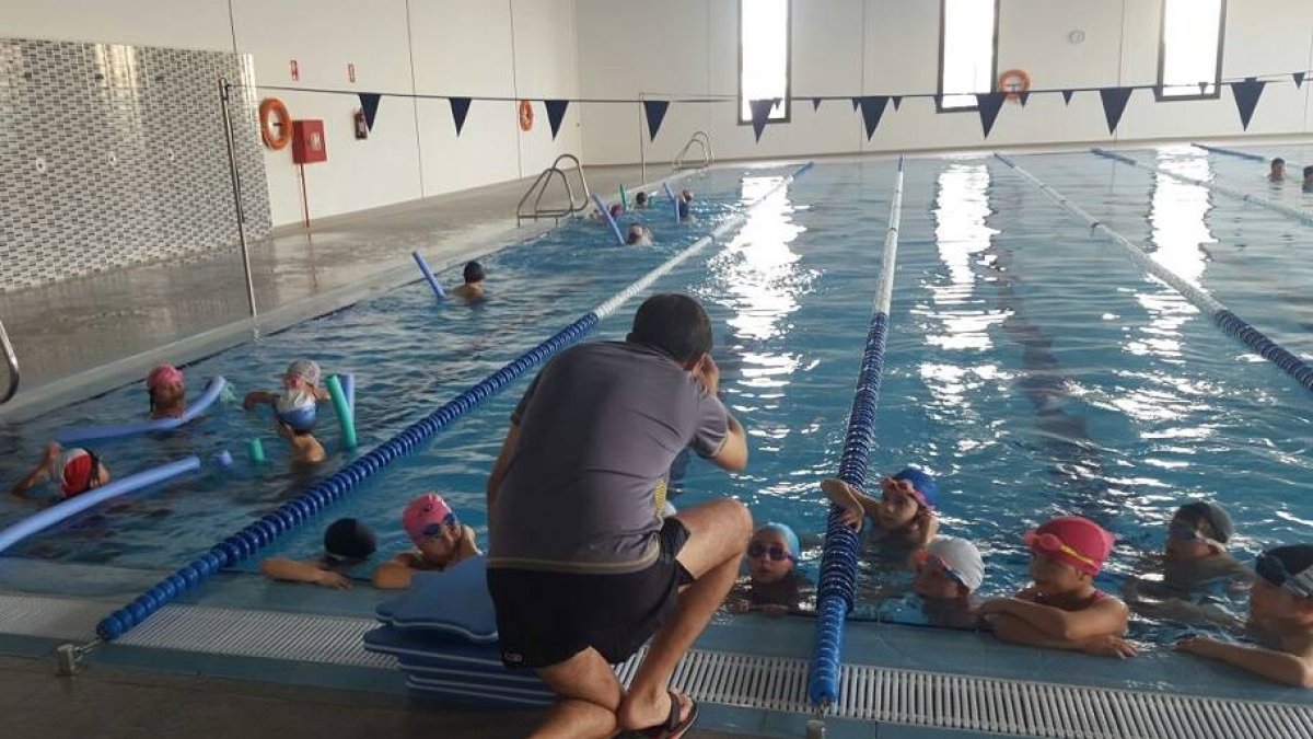 Actividad anterior en la piscina cubierta de Albox.