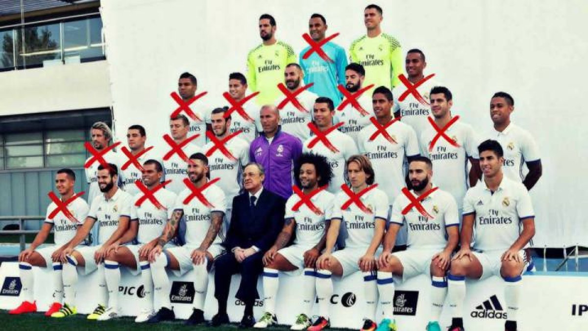 Plaga de lesiones en el Real Madrid.