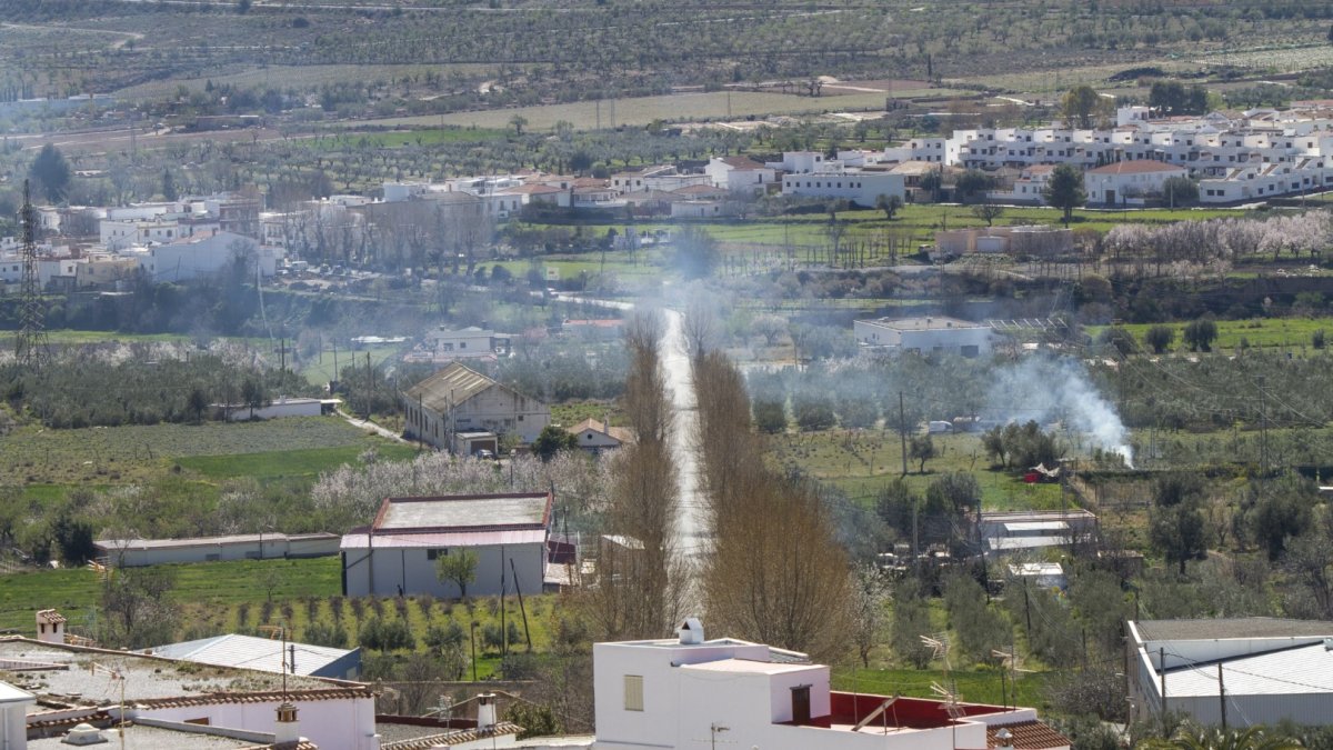 Imagen del municipio almeriense de Laujar de Andarax.