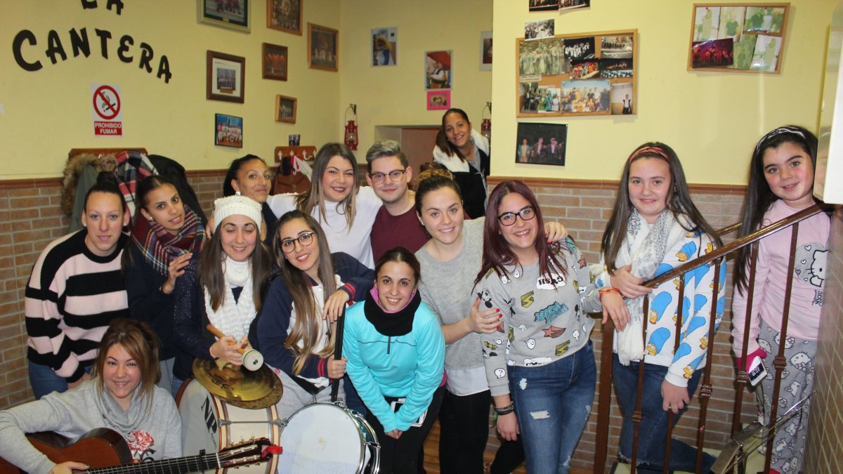 Las integrantes de la chirigota