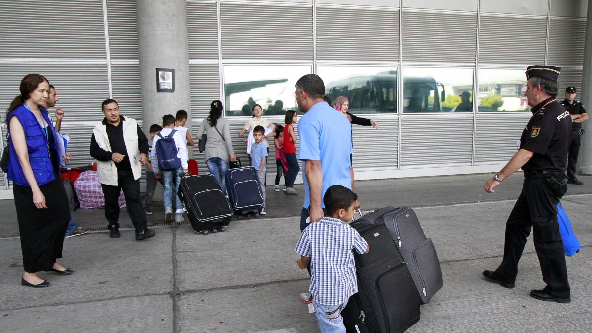 Llegada en septiembre del primer contingente de refugiados a Almería