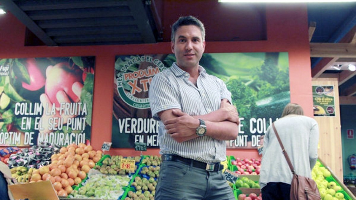 José Ametller, gerente de la cadena de tiendas de alimentación, en uno de sus centros.