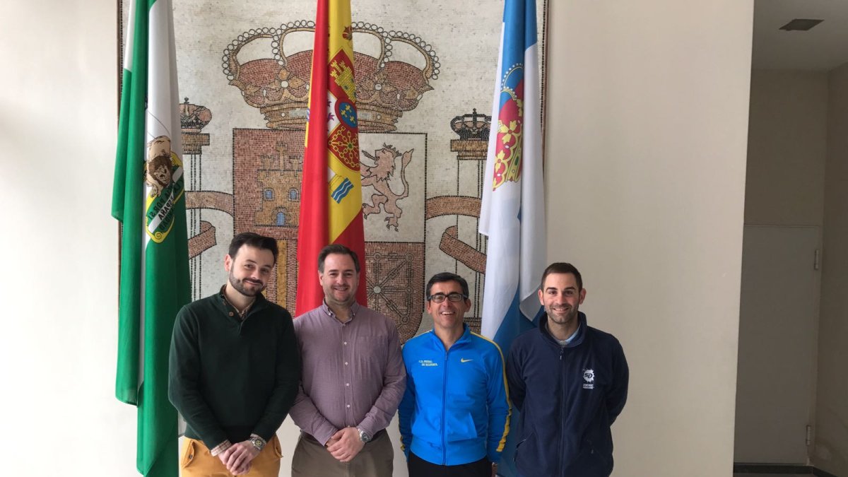 Francisco Garrido, Raúl Martínez, Juan Pedrosa y Sergio Domínguez.