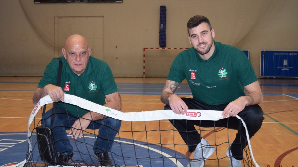 Piero Molducci con Borja Ruiz.