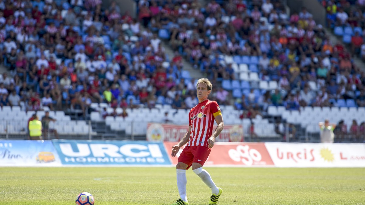 El capitán espera la reacción del Almería.
