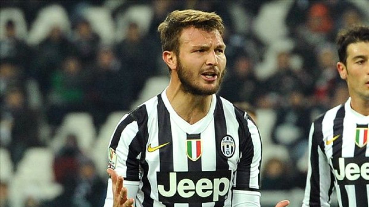 Marco Motta, en la Juve.