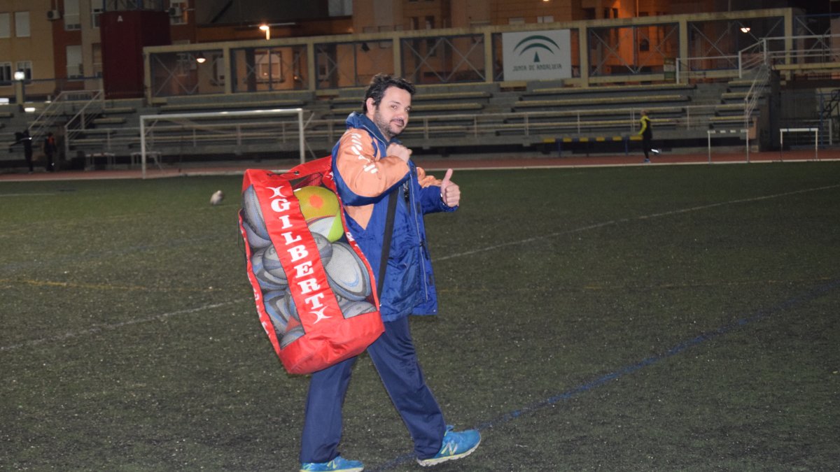 Pablo Jime´nez antes de Alcobendas.