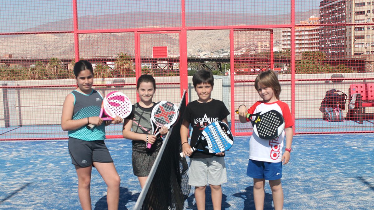Jóvenes deportistas.