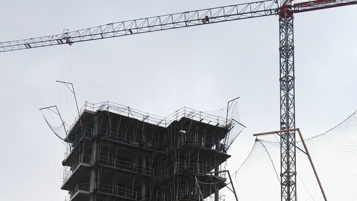 Obras en marcha en la zona de Villa Pepita.