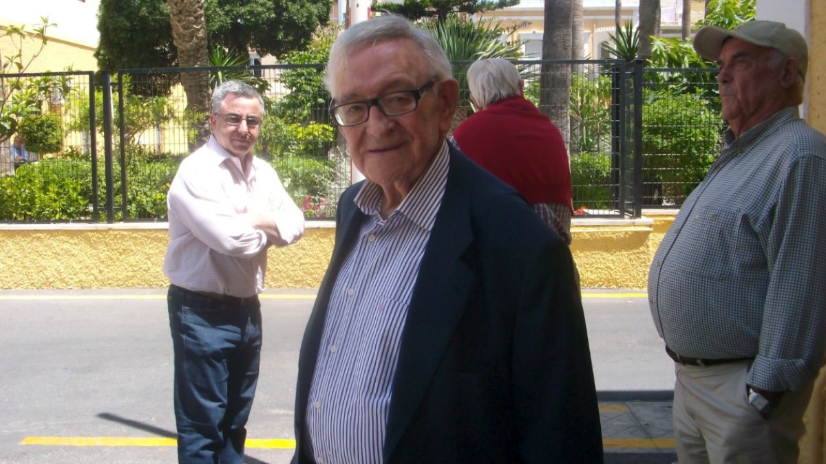 Pedro Pastor recuerda a su amigo Manuel Román.