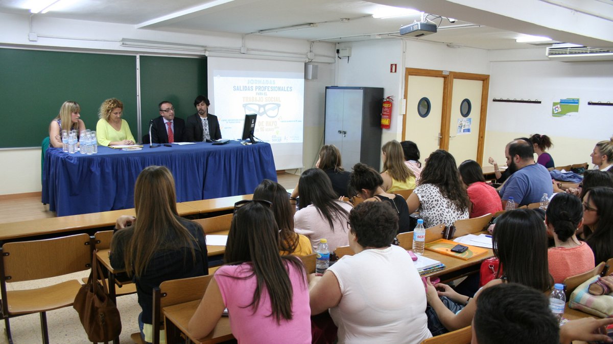 Imagen de una jornada celebrada por Trabajo Social.