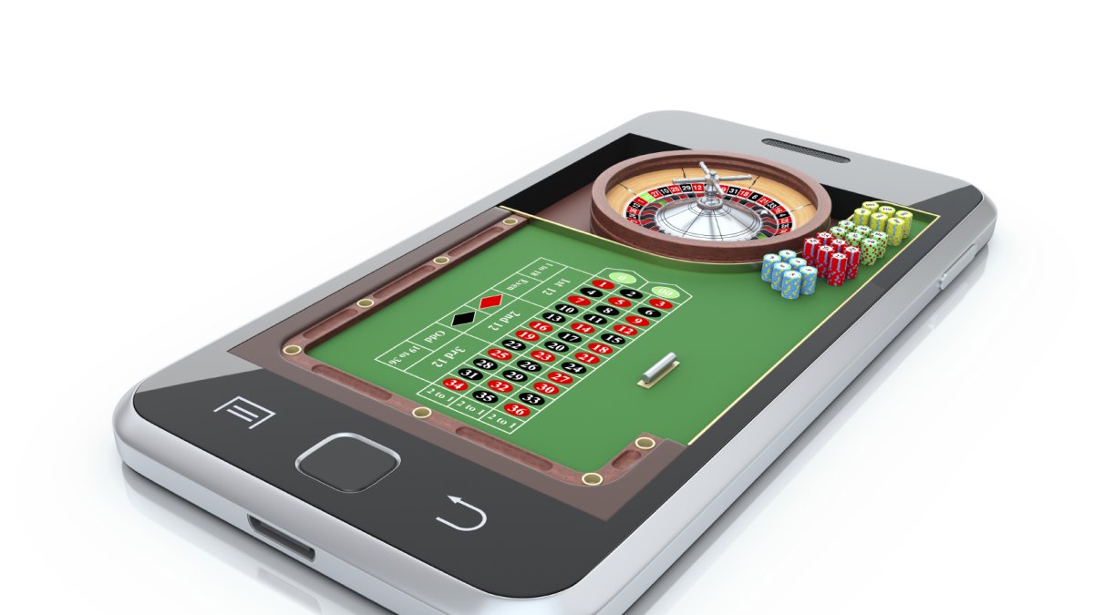 Móvil gambling.