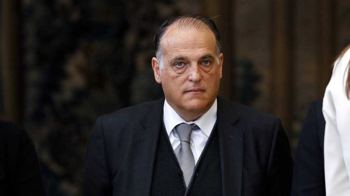 Javier Tebas, presidente de la LFP.