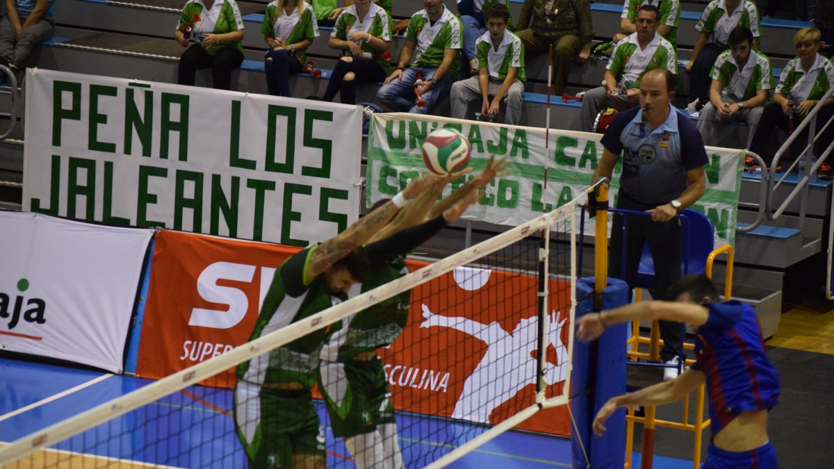 Imagen del partido de la primera vuelta.