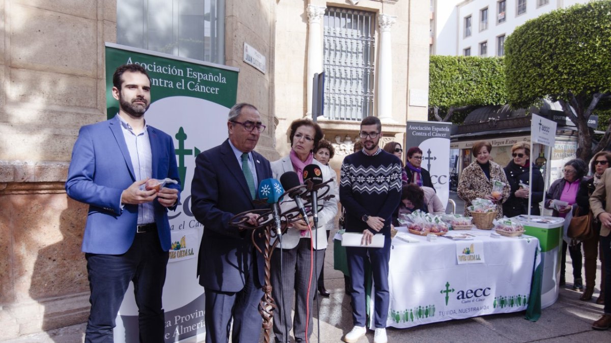 Acto de la AECC con motivo del Día Internacional contra el Cáncer.