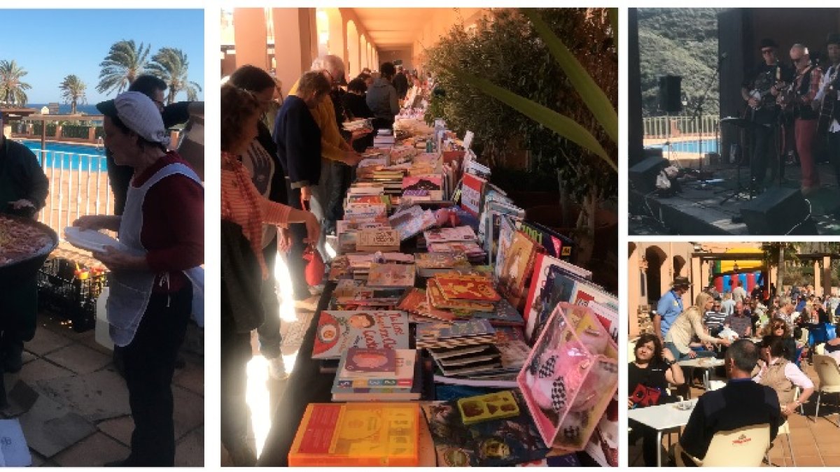 La Jornada estuvo cargada de diferentes propuestas como música, puestos donde comprar varios productos o una paella, dentro de su oferta gastronómica