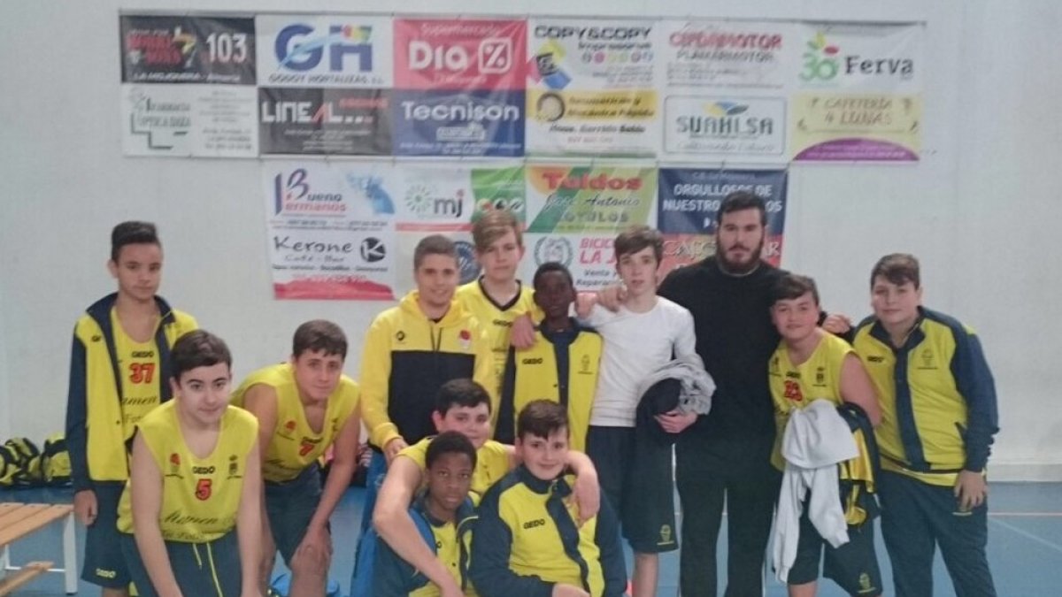 Los jugadores de La Mojonera.