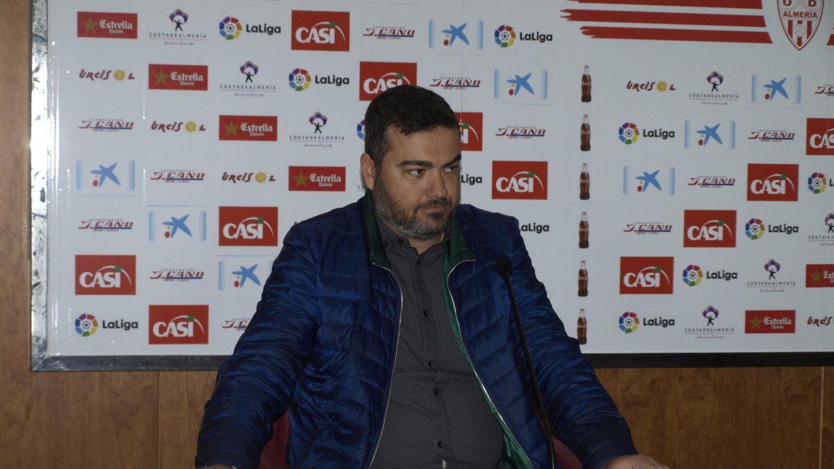 Rafa Moreno, presidente de Estudiantes.