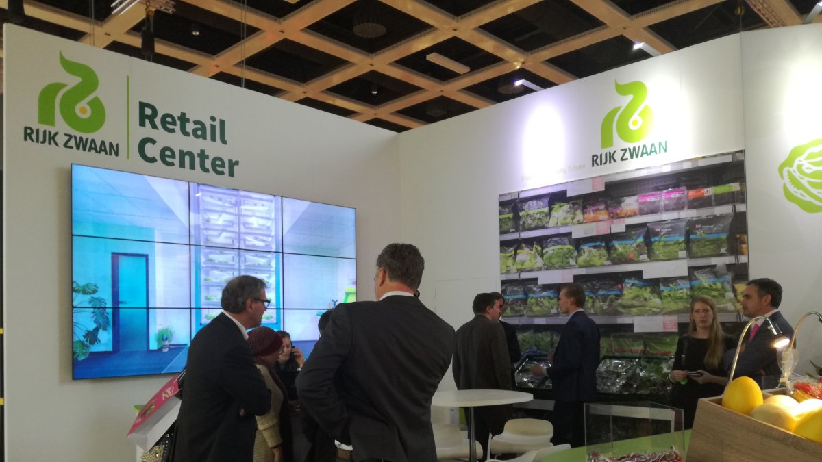 Stand de la empresa Rijk Zwaan, ganadora de los FLIA 2017